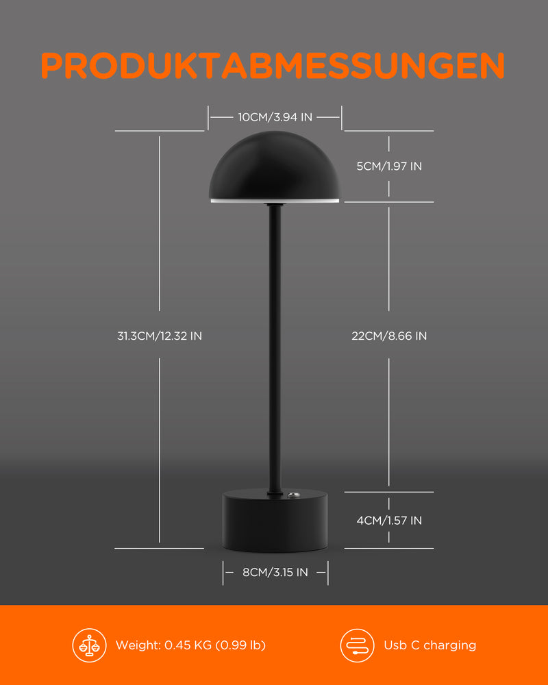 Wireless Schreibtischlampe /Touch-Steuerung LED-Schreibtischlampe, LP01011