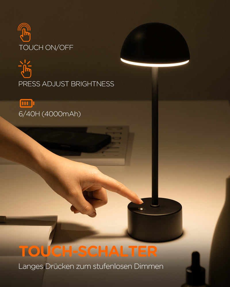 Wireless Schreibtischlampe /Touch-Steuerung LED-Schreibtischlampe, LP01011