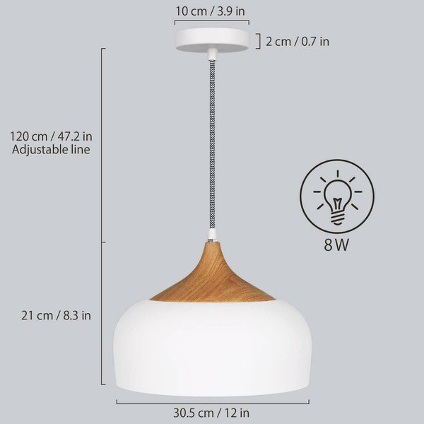 LED Pendelleuchte Deckenlampe skandinavisch für Wohnzimmer Esszimmer Restaurant - Tomons DE Onlineshop